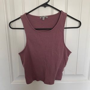 Mauve Tank crop top